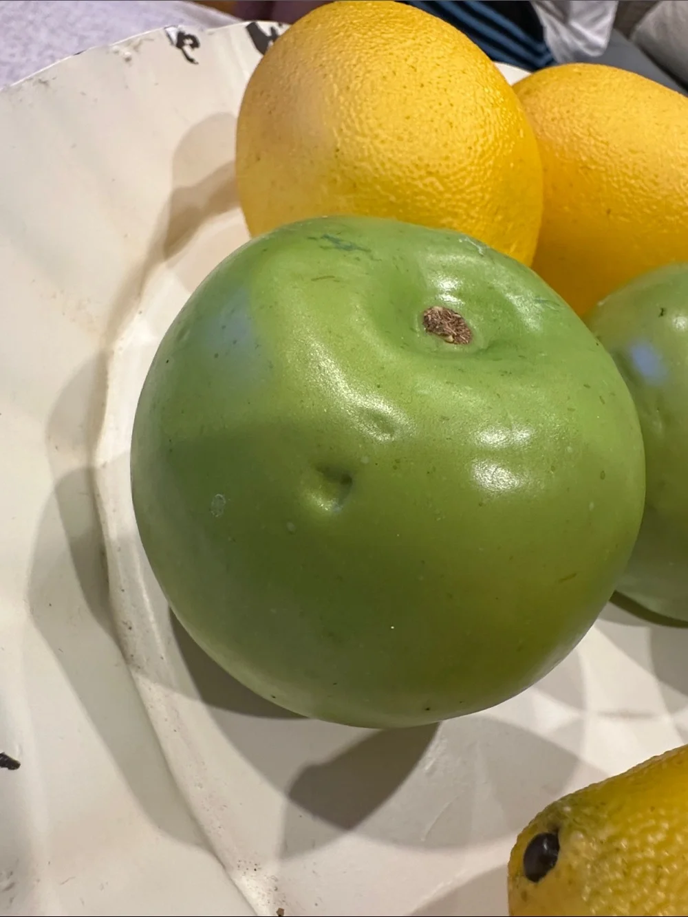 Vintage Faux fruits
